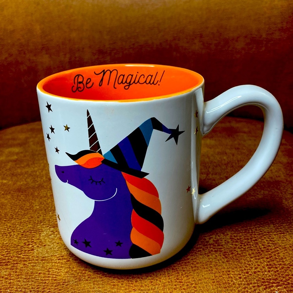 Be Magical! Halloween Unicorn Witch Mug